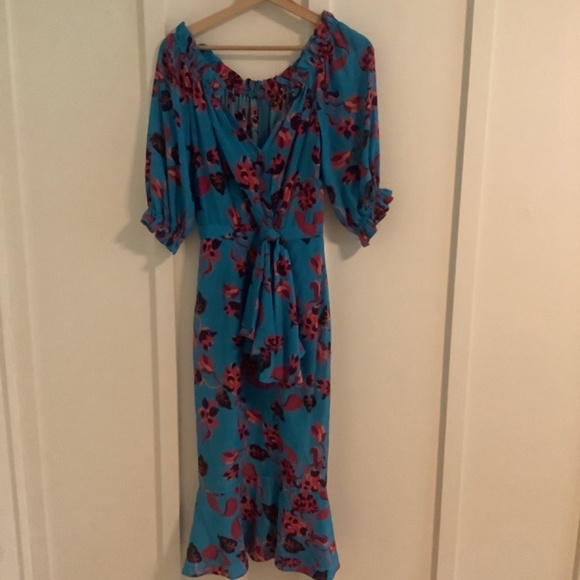 Saloni Olivia Silk dress - Picture 7 of 16